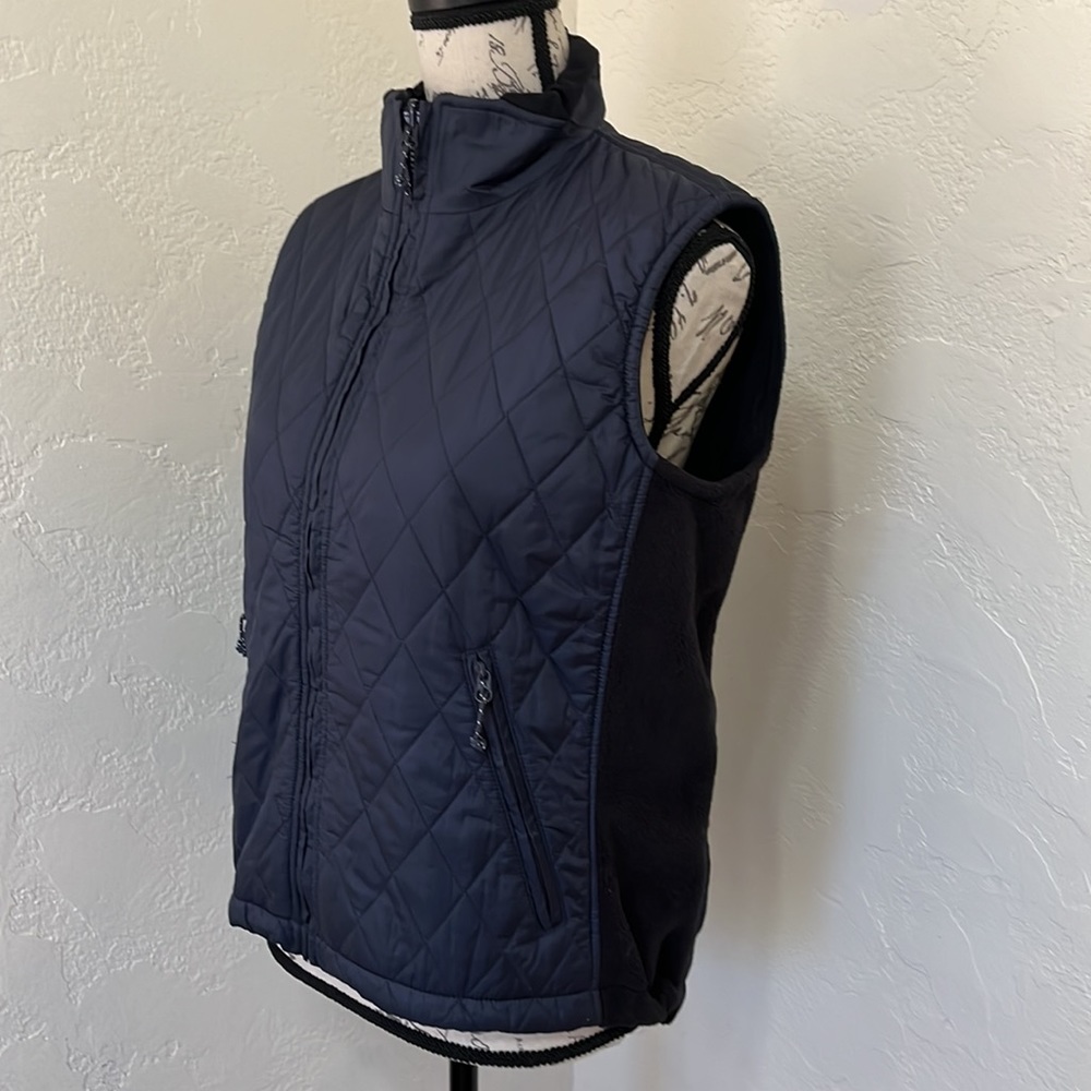 SOLSTICE RUGGED OUTWEAR Women’s Navy Blue/Black Vest Size Medium
